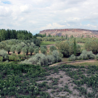 Outside the village of Kizilkaya, adjacent to Aşıklı Höyük, an 8,000 year-old archeological site that was closed at the time