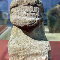 An artifact from Göbekli Tepe in the Sanliurfa Museum